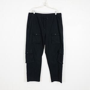 Alo Yoga Men's Northstar Cargo PAnt in Black Size 2XL